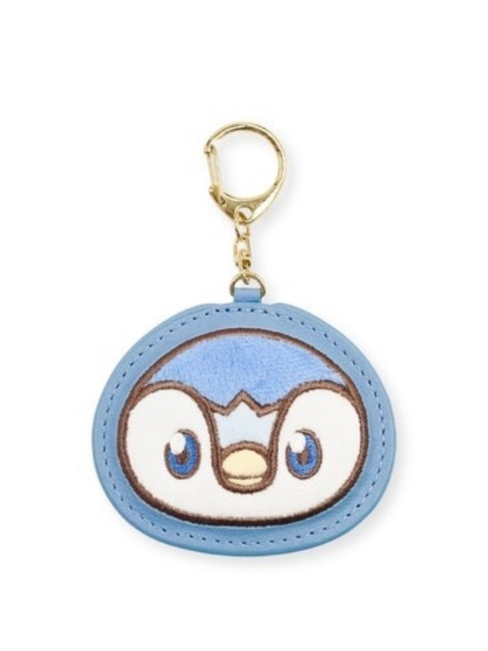 BNIB Japan 8cm Pokémon Poképeace Piplup (Pochama) Fluffy Plush Charm Keychain